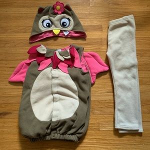 Fleece owl costume
